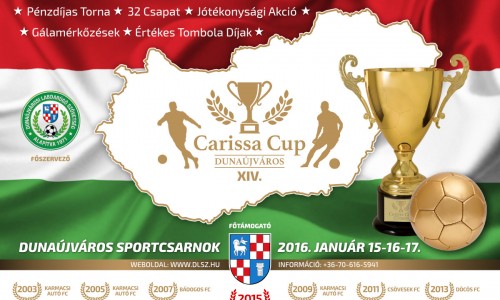 XIV. Carissa Kispályás Labdarúgó Kupa 2016
